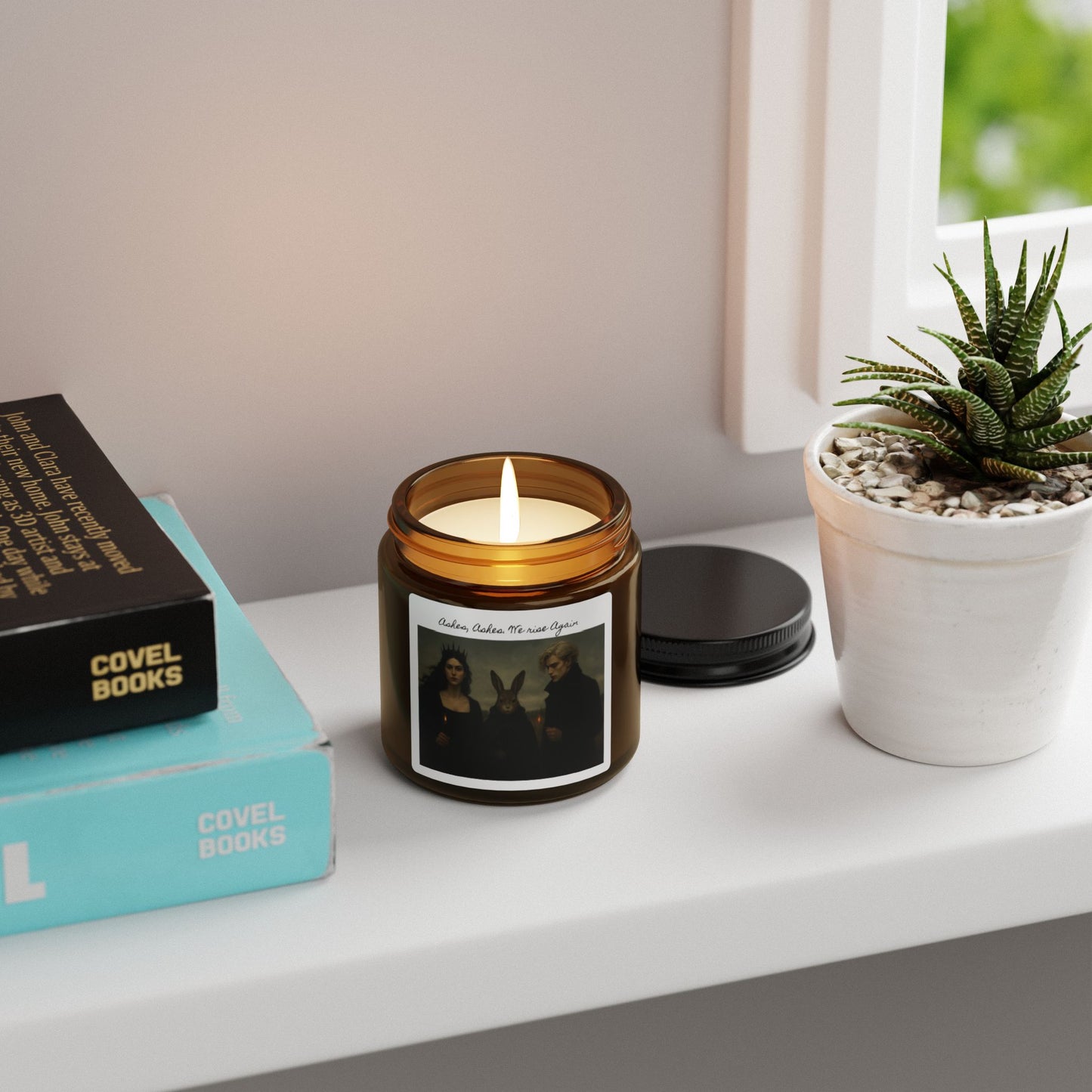Ashes, Ashes. We Rise Again- Scented Soy Candle