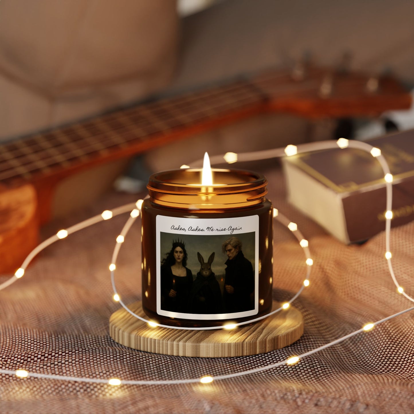Ashes, Ashes. We Rise Again- Scented Soy Candle