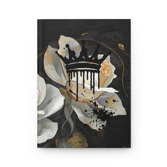 The Queen’s Inked crown Journal Leather-Bound Dream Journal, Inspiring Creative Spaces, Gift for Writers and Artists, Planning Notebook, Artistic Recording Diary