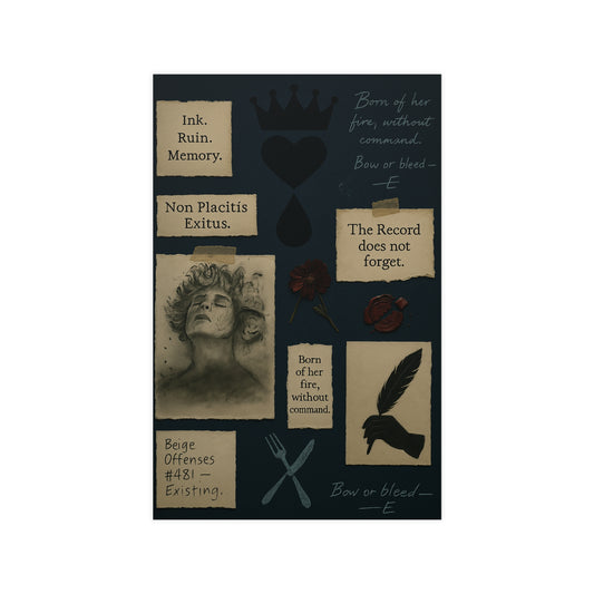 Artistic Matte Poster Prints, Vintage Wall Decor, Unique Art for Home, Thoughtful Gift for Art Lovers, Great for Living Room