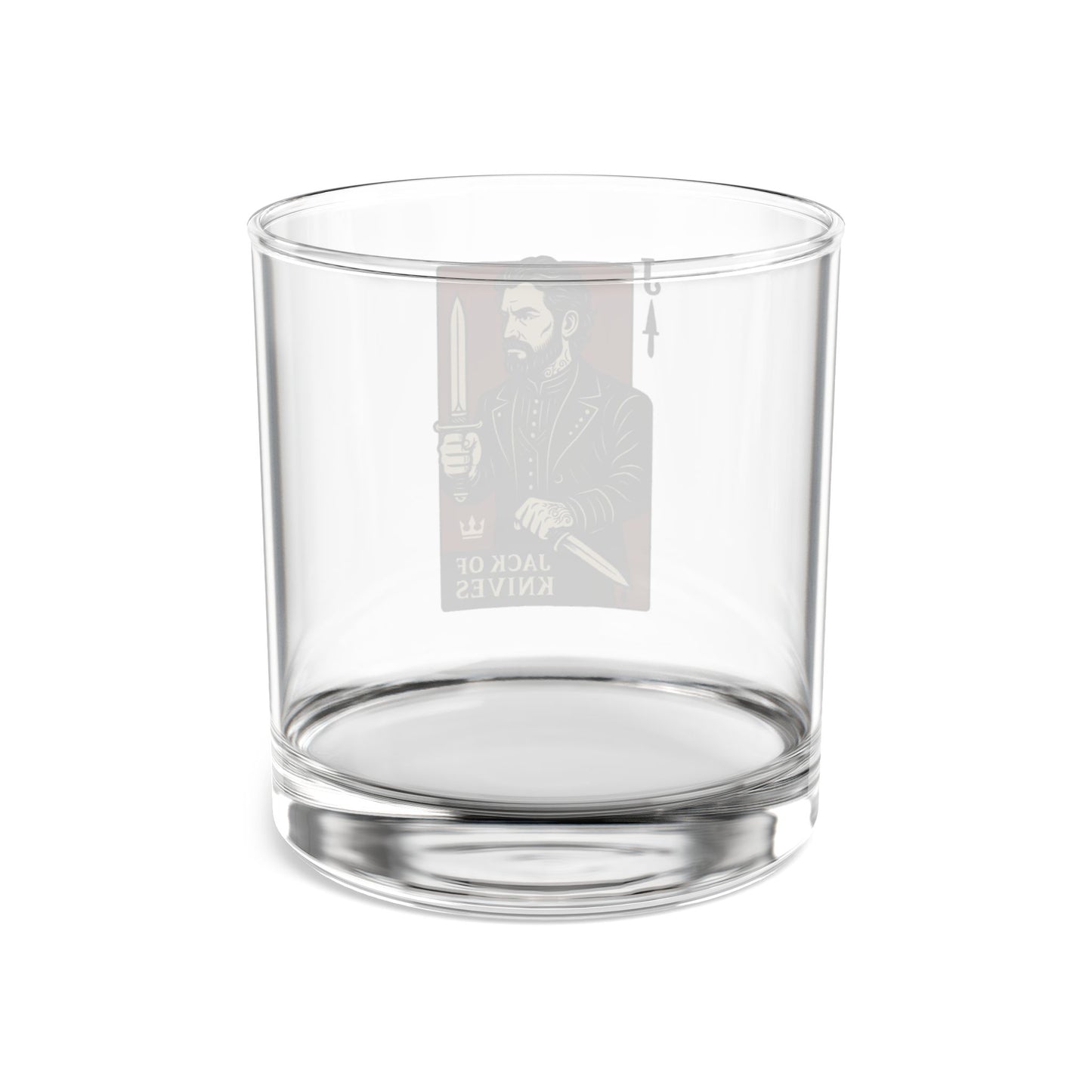 Jack of Knives -Velinwood Court Rocks Glass (10oz)