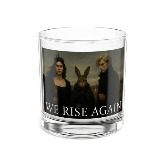 We Rise Again- Velinwood Court Rocks Glass (10 oz)