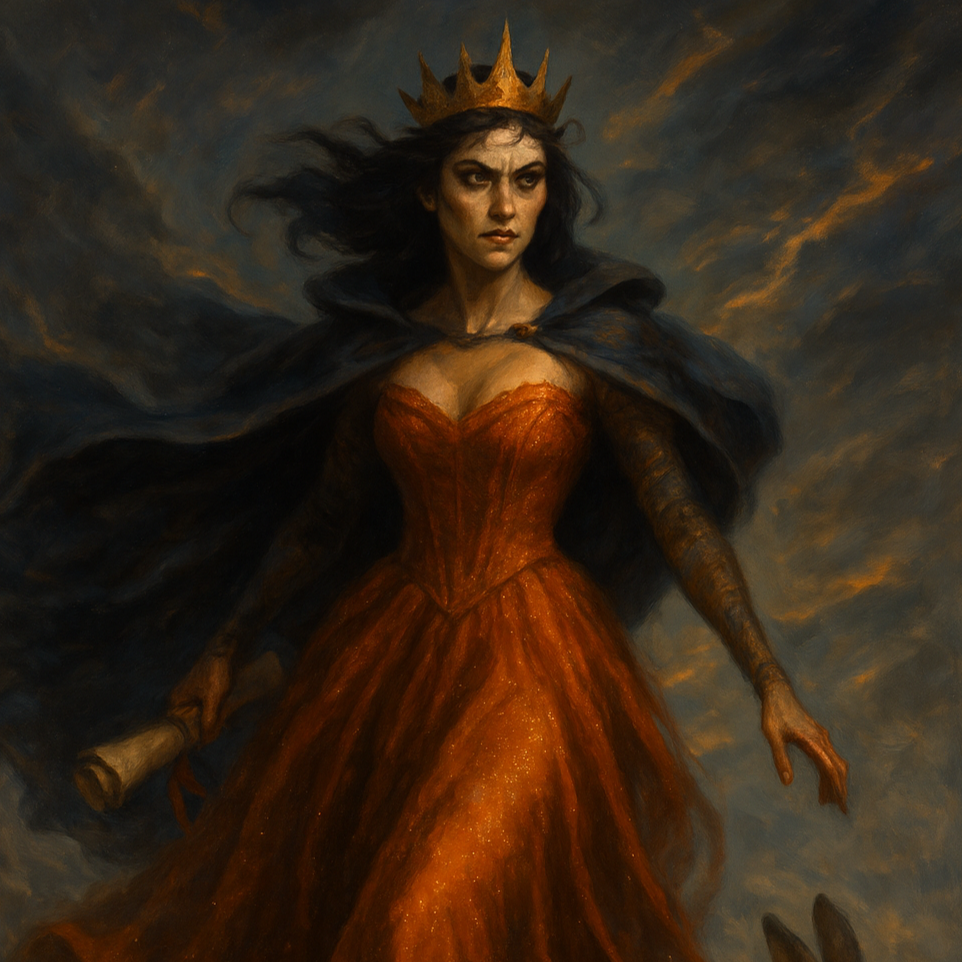 Her Majesty of Ink and Exit Wounds